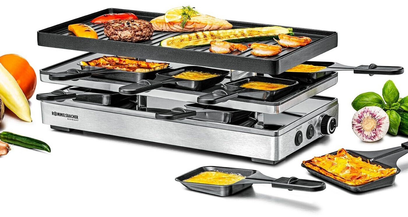 گریل باربیکیو و رَکلِت روملزباخر Rommelsbacher RCP 1800 - توان 1800 وات